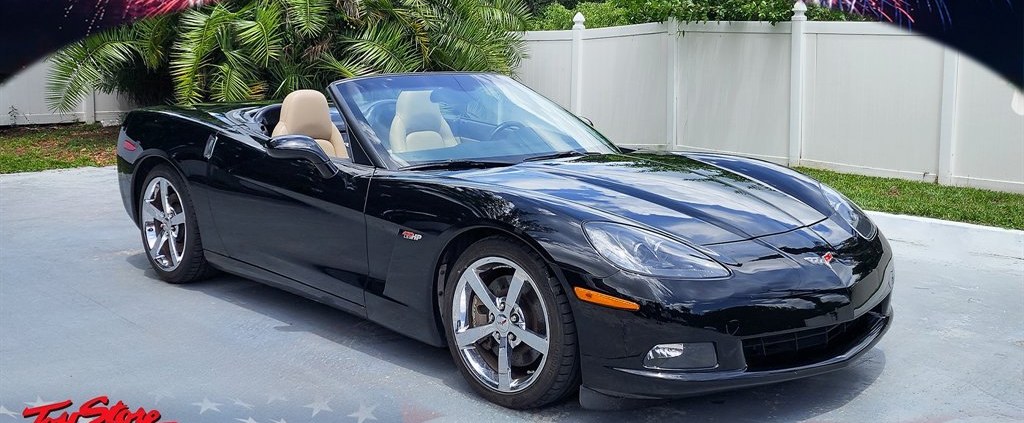 2010 Corvette C6 in Black on the Sundial showroom floor
