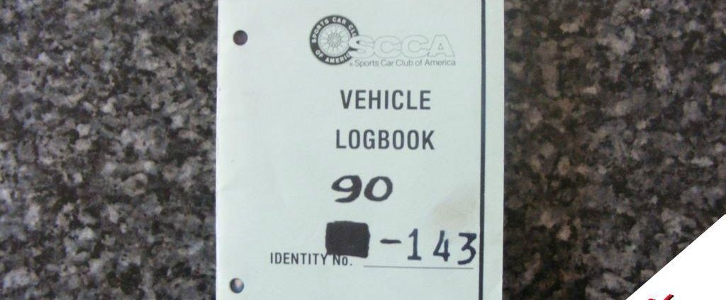 Original vehicle logbook