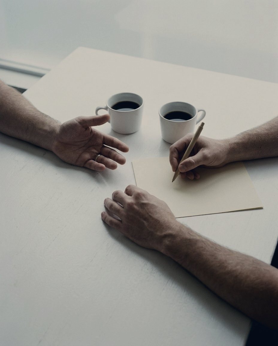 Working the numbers together across the table