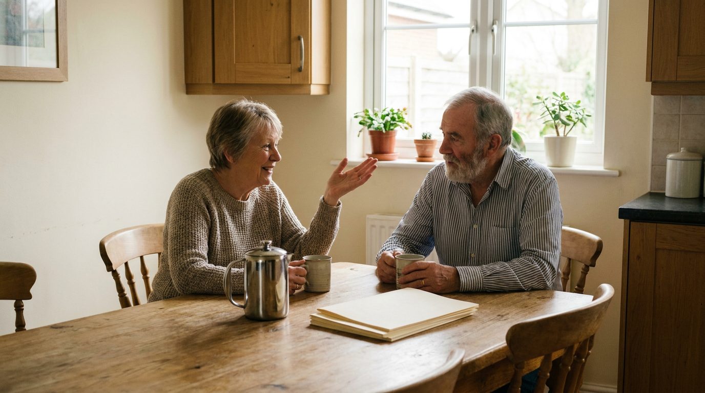 A calm conversation about the plan