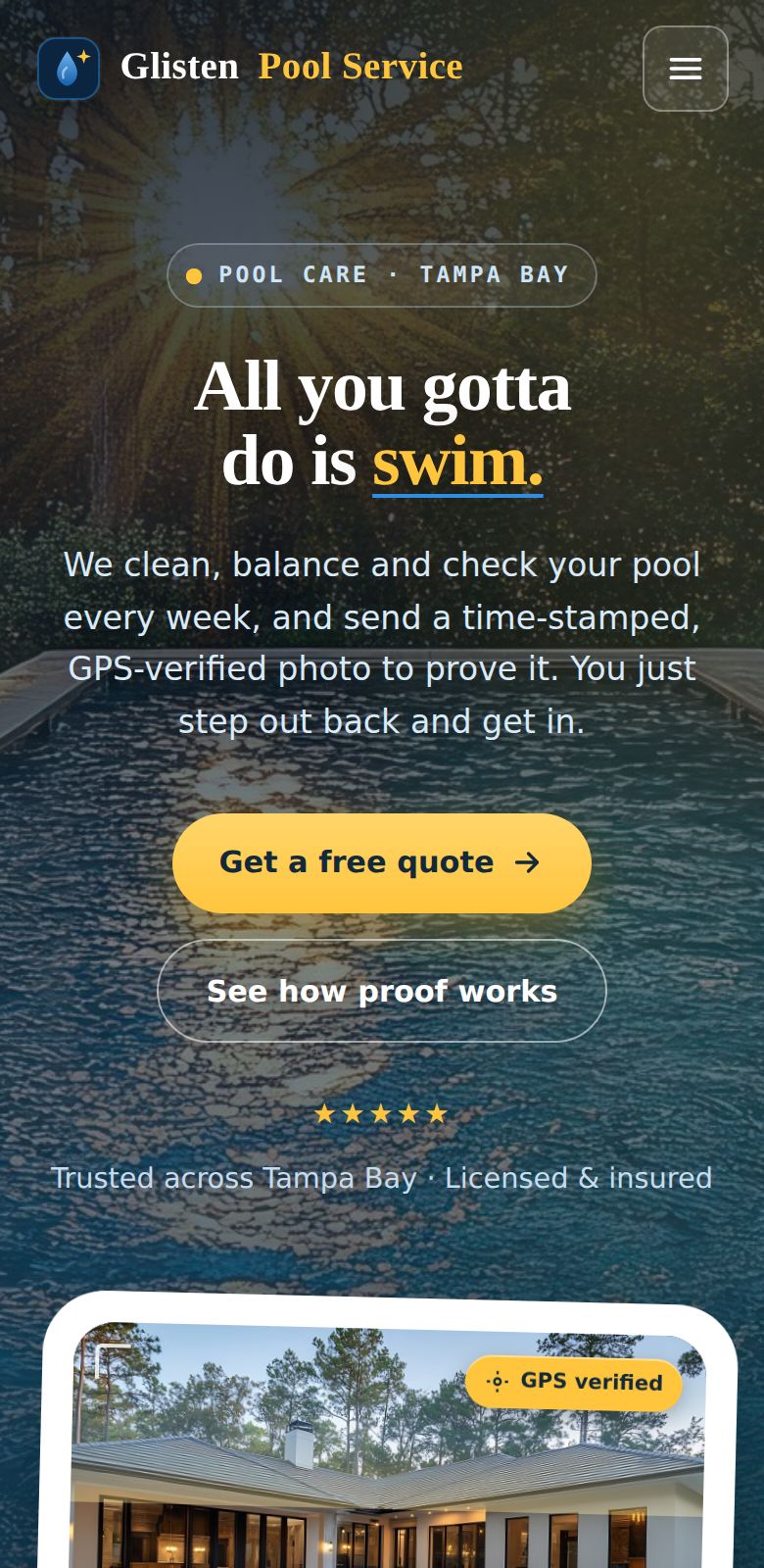 The Live Demos room, a working field-service app