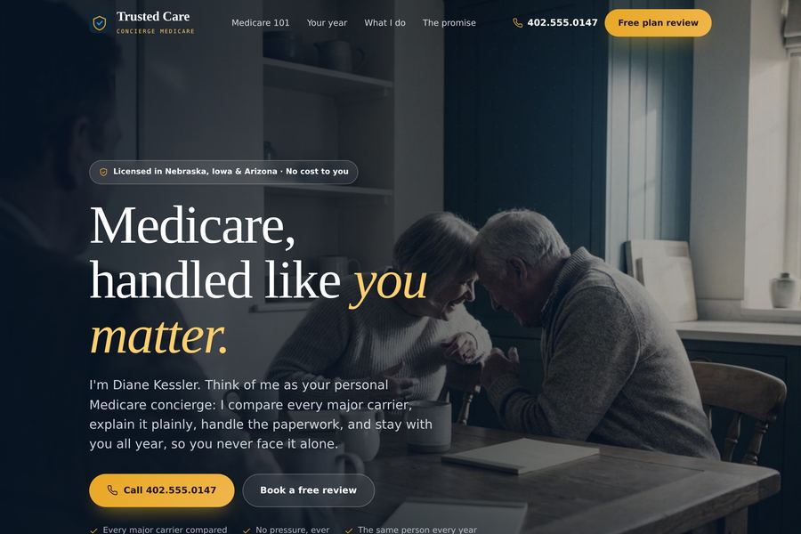 The Medicare site we built